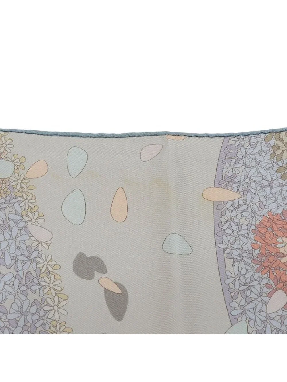 Hermes Carre 90 Silk Scarf Flower Offering Offrandes Dun Jour Multicolor